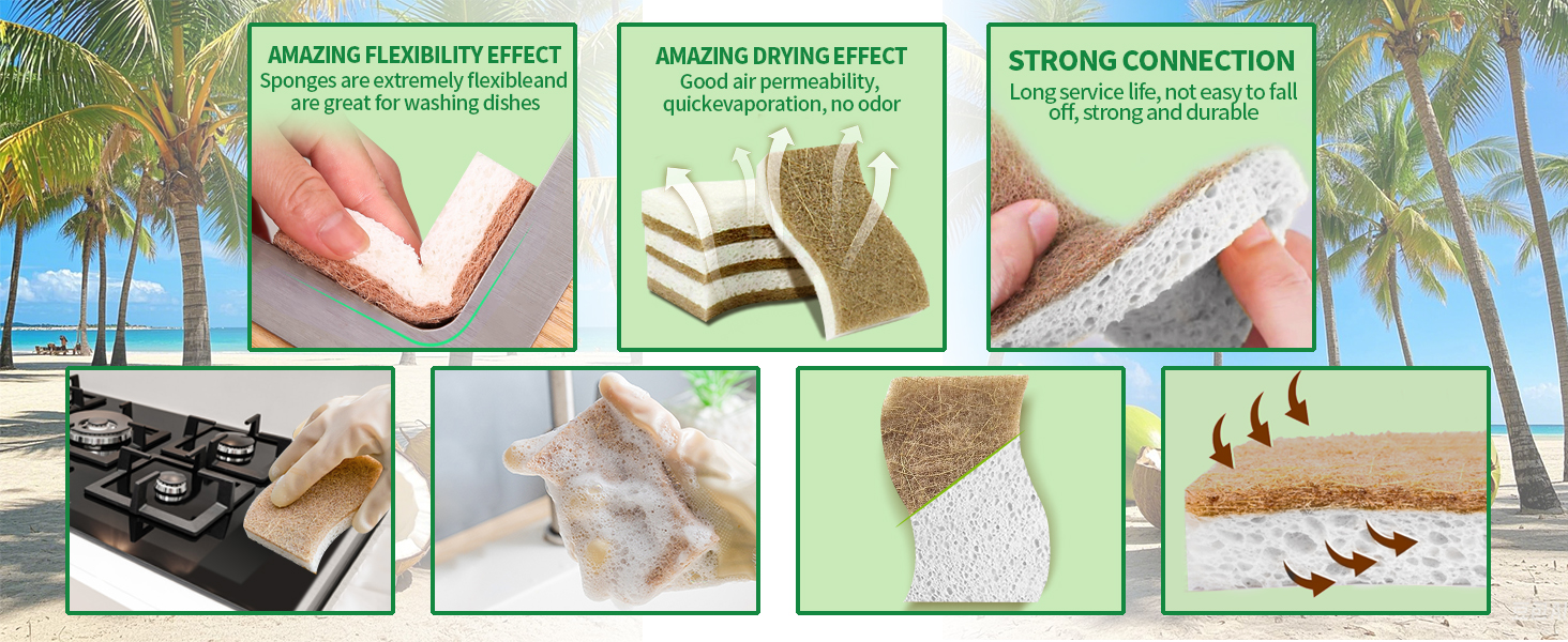 Scrubber Sponges Kitchen