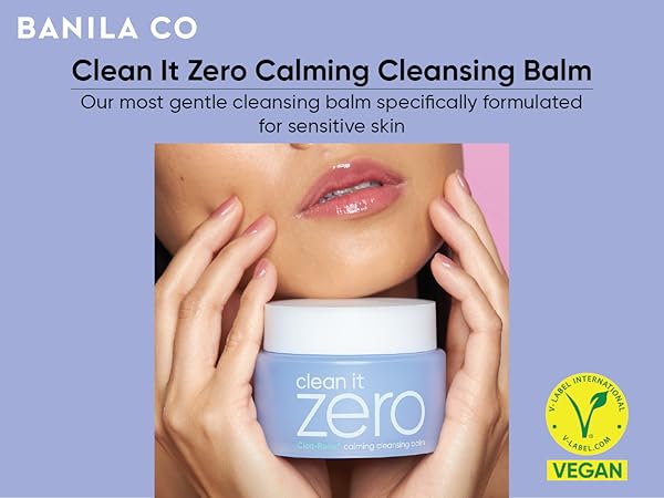 our most gentle cleansing balm specifically formulated for sensitive skin