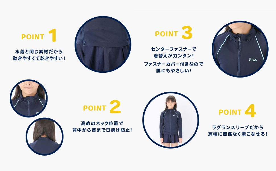 あまぞねすページ Amazon.co.jp: [フィラ] スクール水着 ワンポイントロゴ