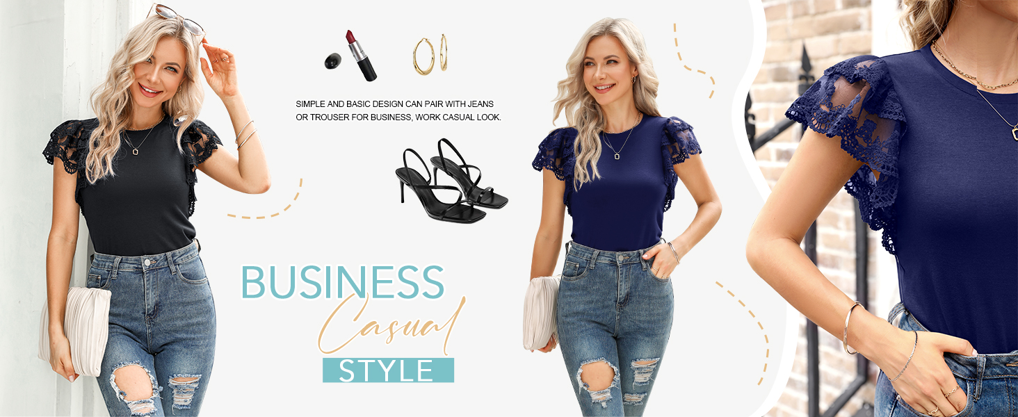 business casual tops