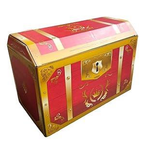 Amazon｜Almmy.6 宝箱 トレジャーボックス ダンボール 段ボール