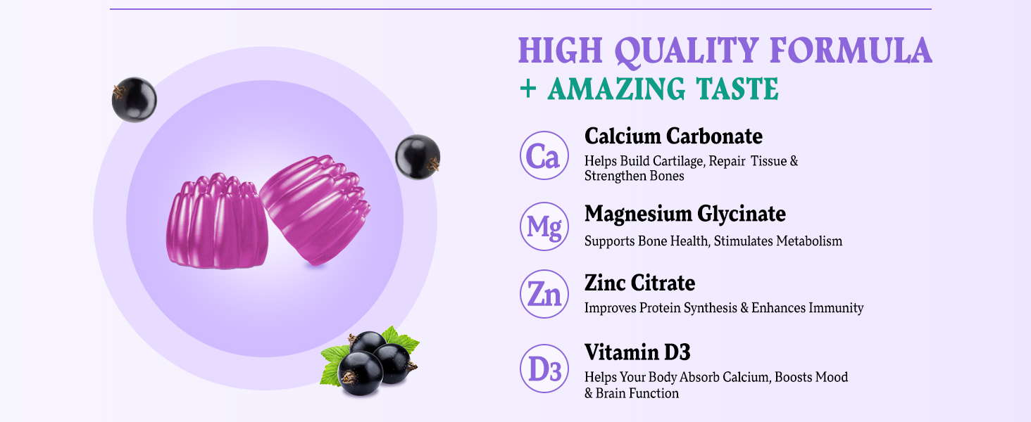 calcium gummies for women