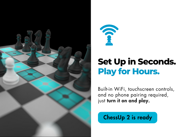 ChessUp 2 Smart chessboard with built in WiFi 