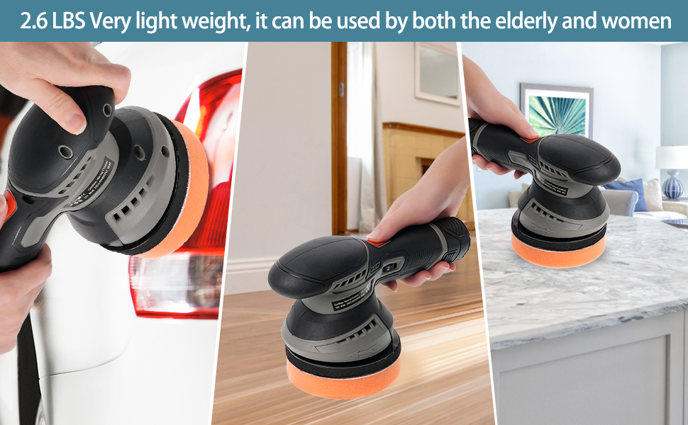 zerotop Polisher Buffer Cordless Car Furniture Polishing Machines