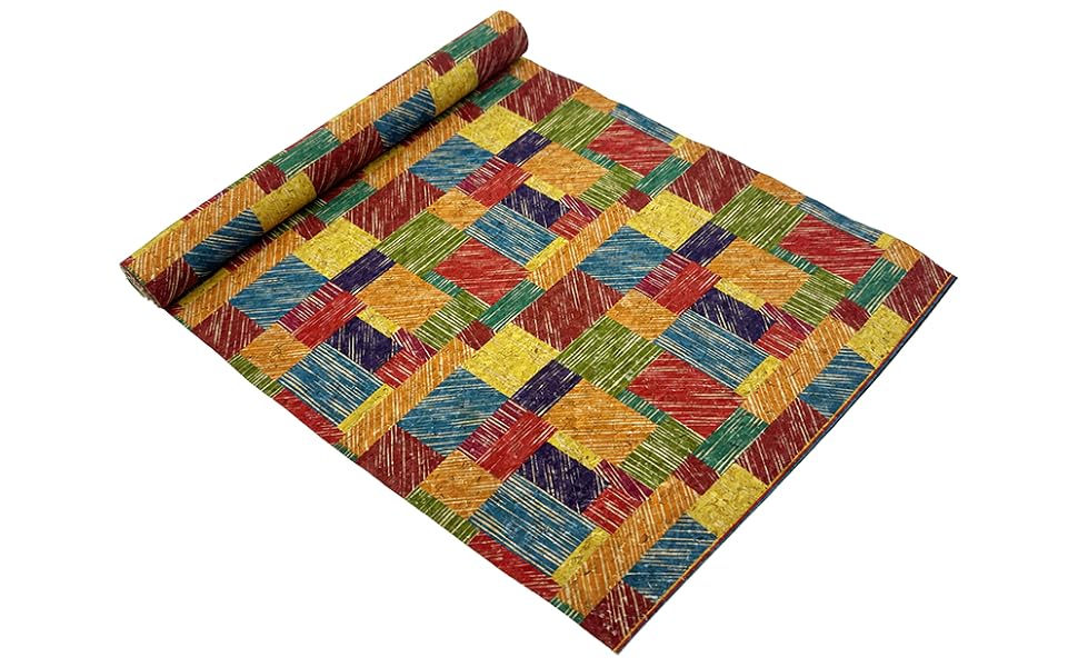 SorenCut Cork Fabric by The Yard,Cork Fabric for Sewing