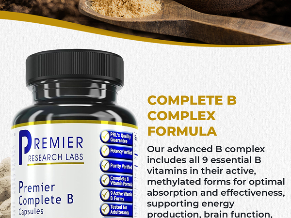 Amazon.com: Premier Research Labs Complete B - Vitamin B