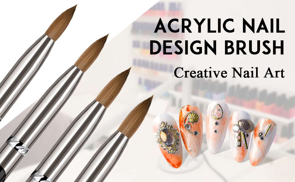 HOFASON Acrylic Nail Brush