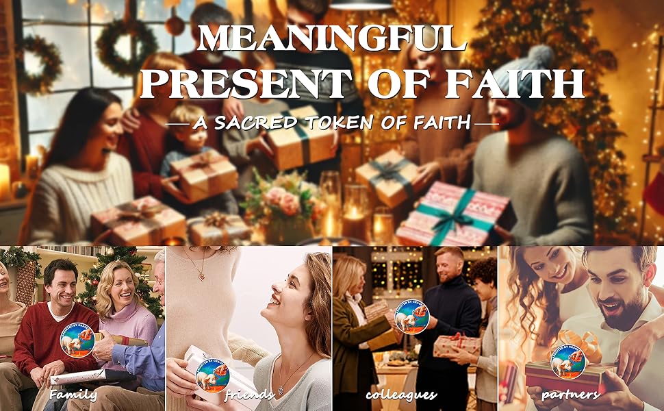 Anointed Lamb Religious Coin – Inspirational Bible Verse Medallion for Faith-Based Gifts