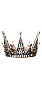mens crown black