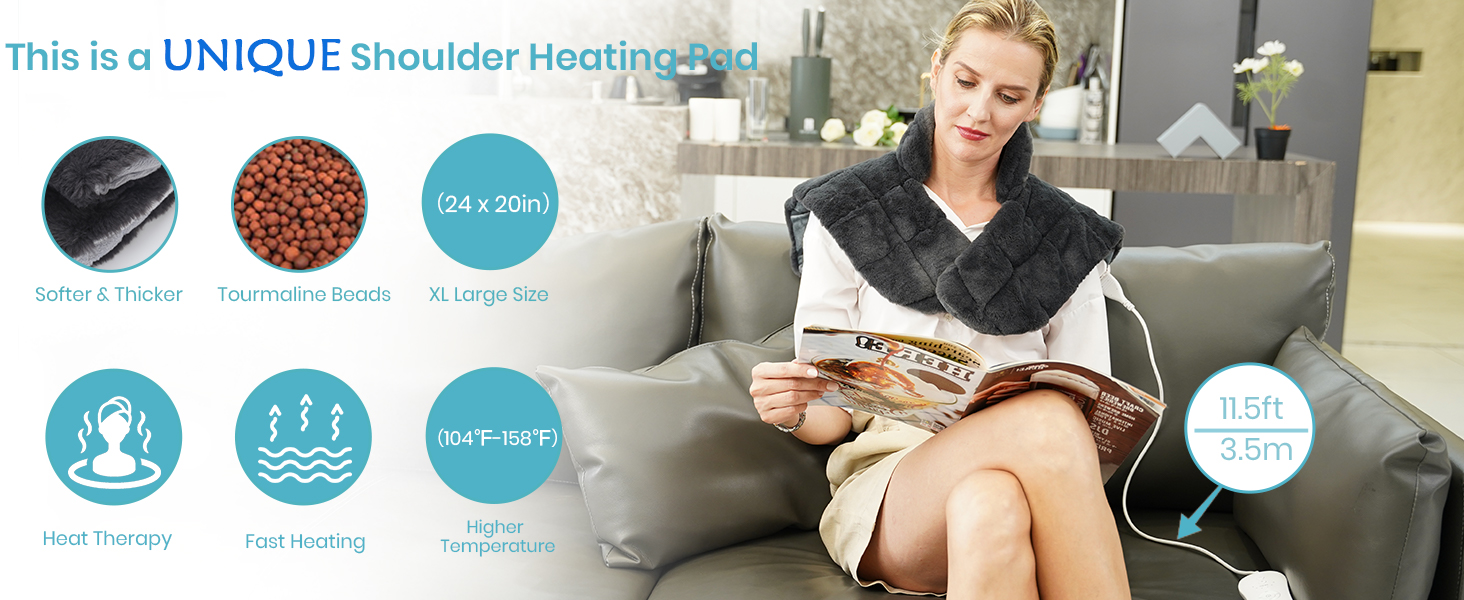 heating pad for neck and shoulder