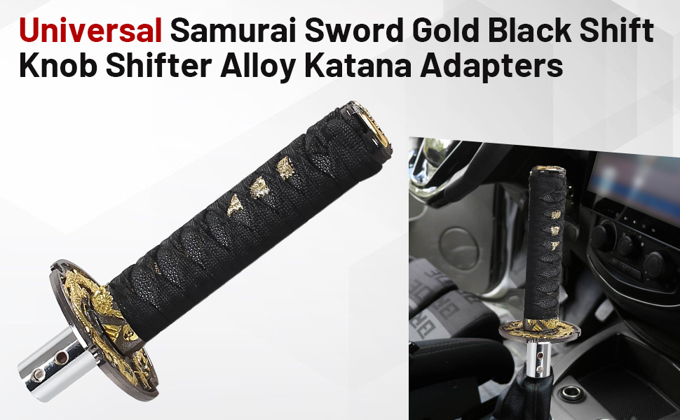 Piodelo Universal Katana Shift Knob Samurai Sword Gear