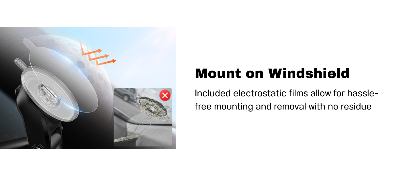 windshield phone mount