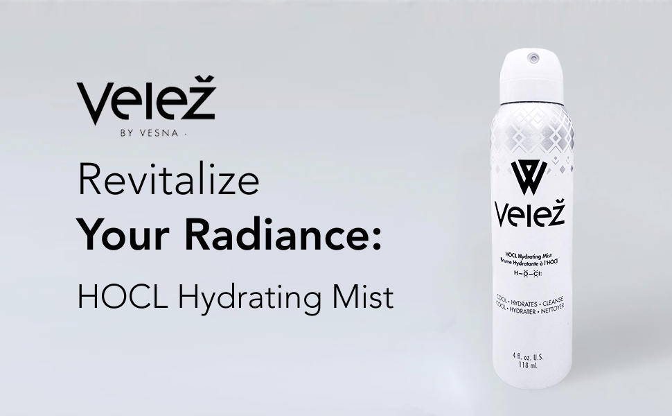 Revitalize Your Radiance: Velež HOCL Hydrating Mist