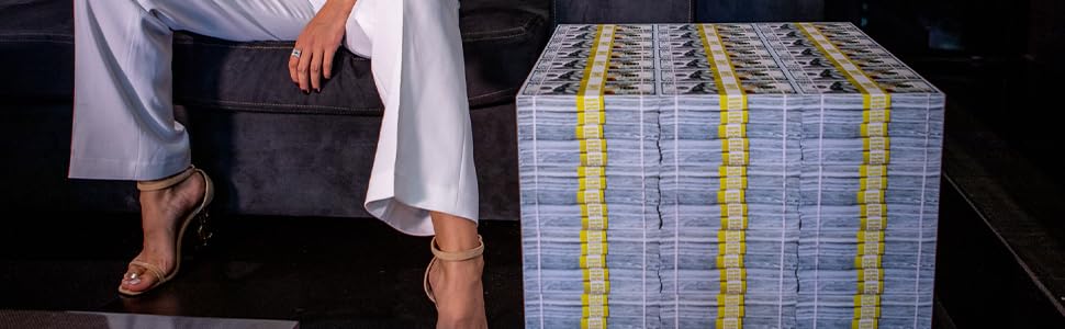 money table with boss woman in miami mansion