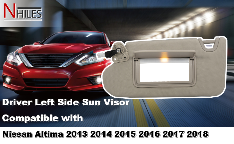 nissan altima sun visor