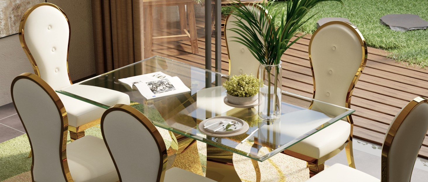 Anewsun Boucle Dining Chair, Off White Barrel Dining Chair