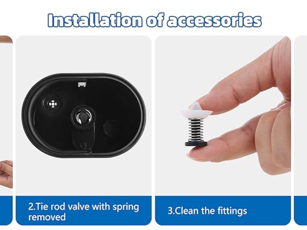 Installation of accessories