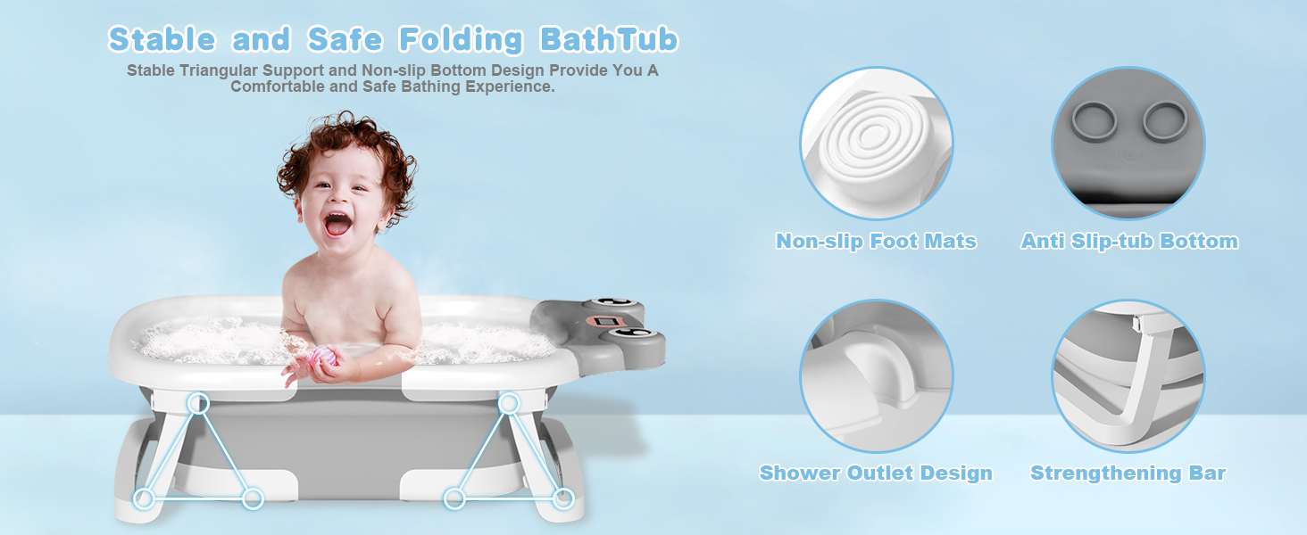 Baby Bathtub Foldable