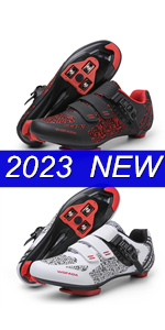 WOFADA indoor cycling shoes compatible with peloton bike 