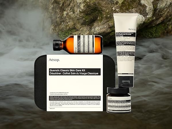 Amazon.com: Aesop Quench Classic Skin Care Kit | 3 Step
