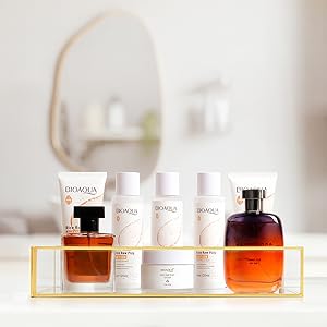 Plateau Miroir en Verre