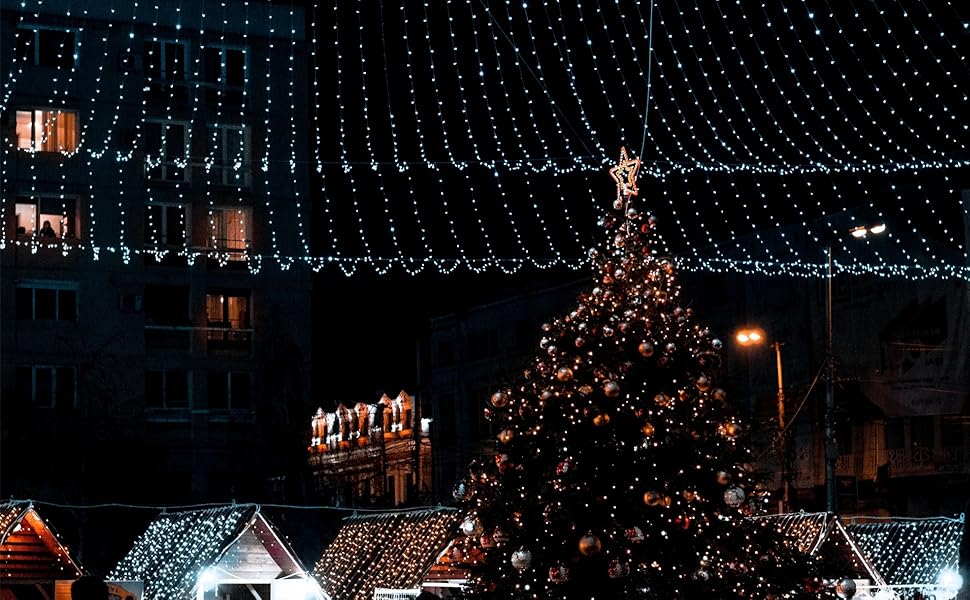 SELEWARE Q Hanger Hooks for Outdoor String Lights