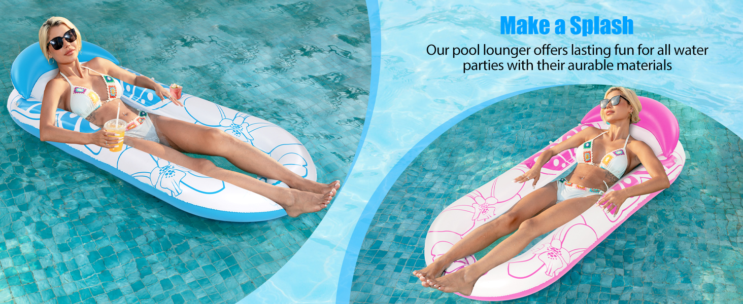 pool float lounger