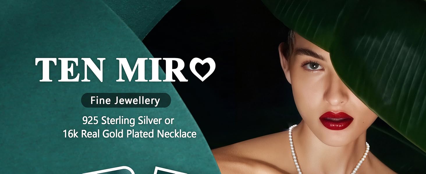 TEN MIRO Pearl Necklaces for Women