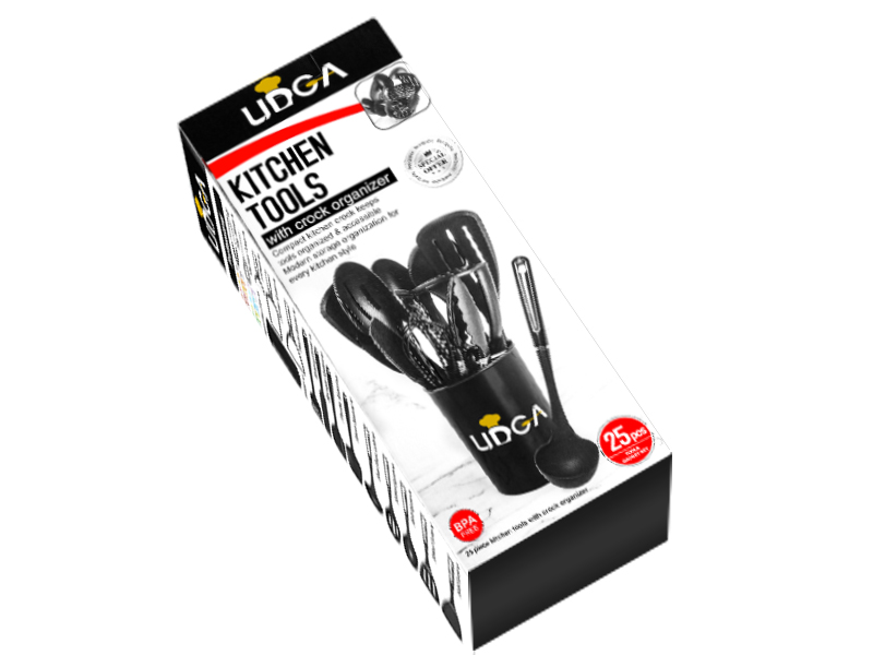 25pcs kitchen utensils set