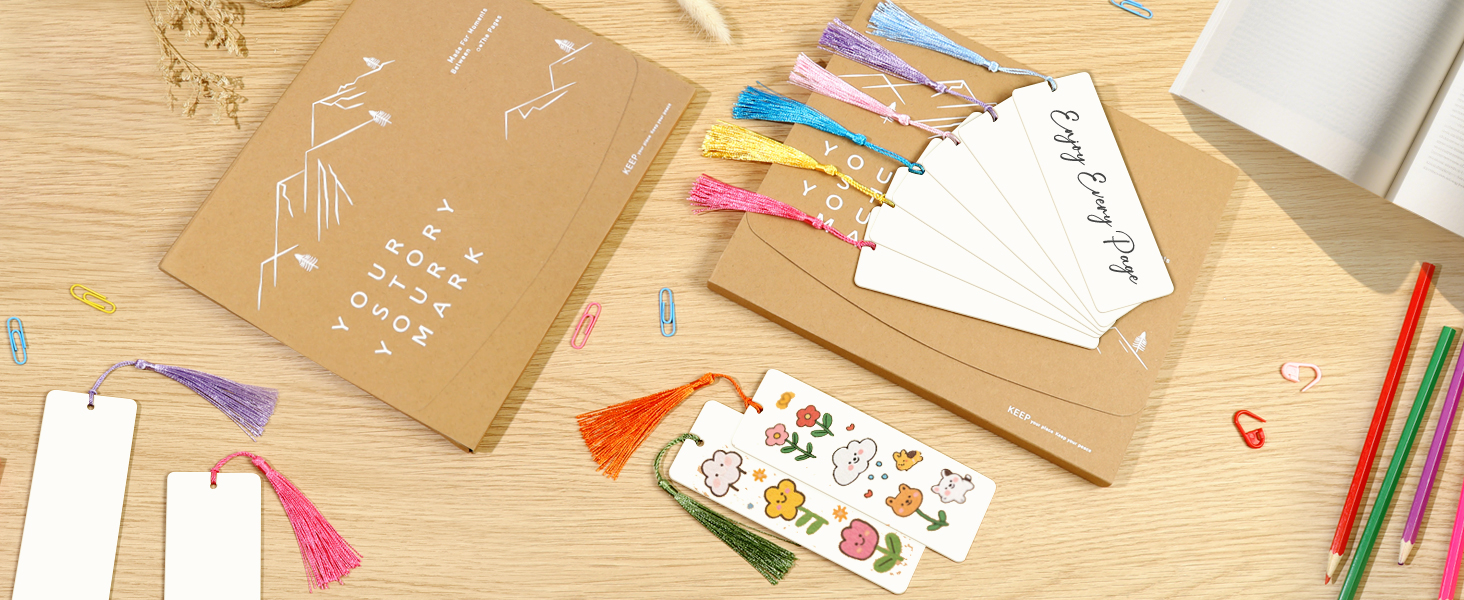 Bookmark with Tassels