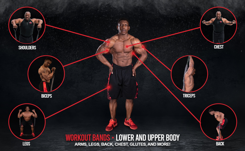 exercise bands resistance band with handles resistance workout bands resistance band with handles