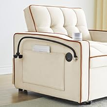 3 in 1 Convertible Sleeper Sofa Chair