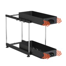 under the sink storage under cabinet storage organizer bathroom counter organizers and storage