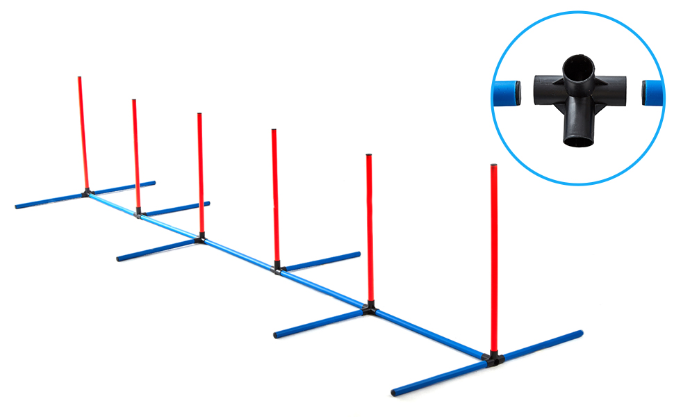 Ganggend Dog Agility Training Equipment, Dog Agility Set with Tunnel, Agility
