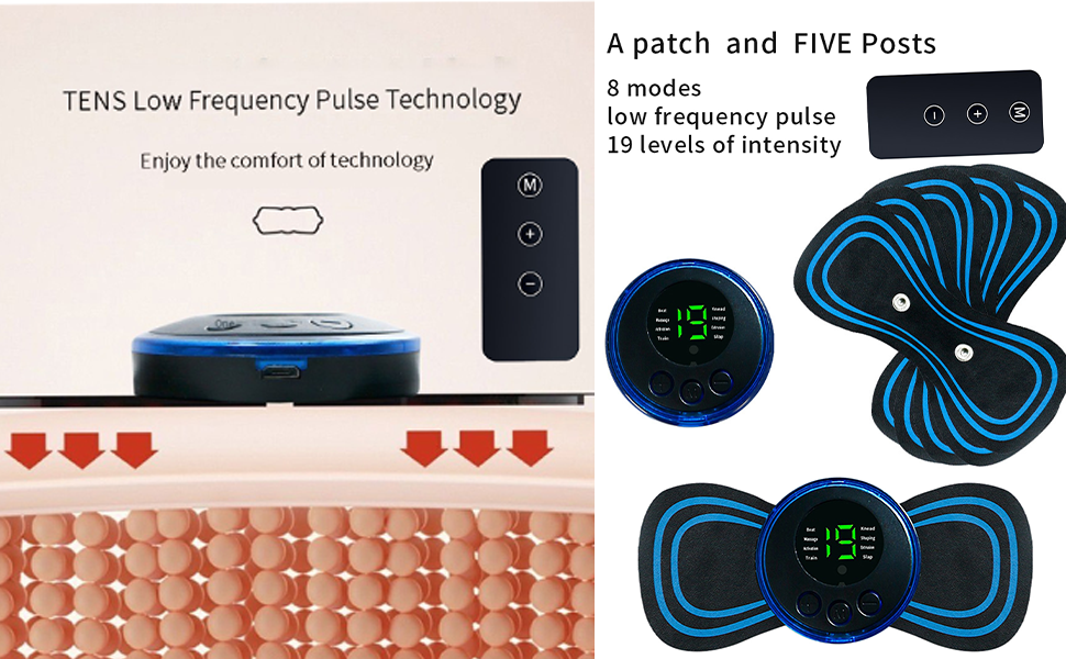 Microcurrent EMS Mini Massage Device, EMS Bioelectric Acupoints