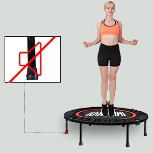 Armless trampoline