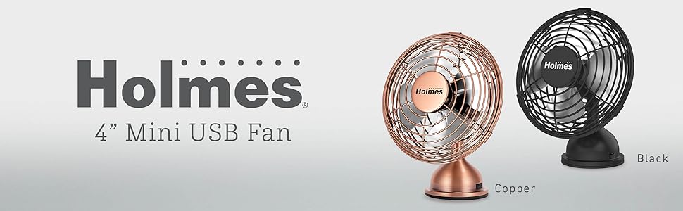 Holmes 4" Mini USB Fan