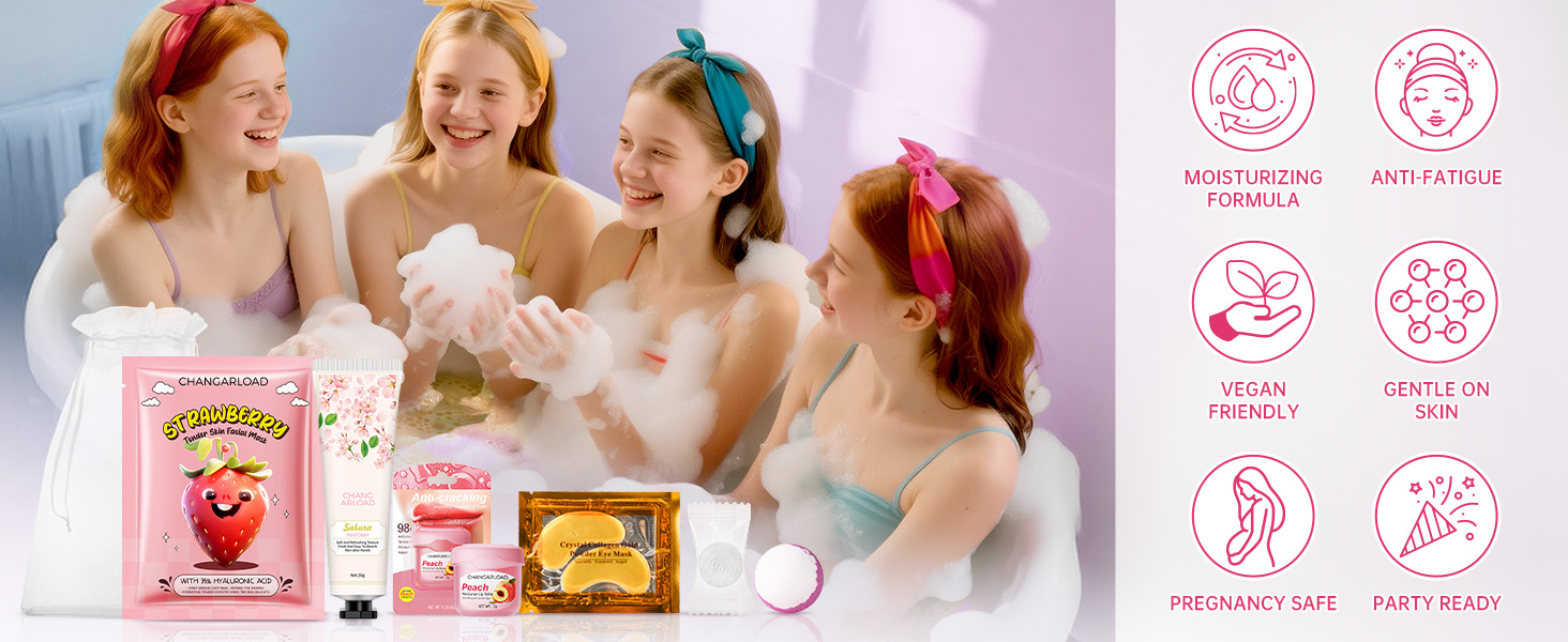 kids spa day kit for girls foot spa kit spa gift sets for women mini verse spa  girls spa kit