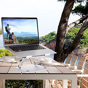 URBAN KINGS Aluminum Laptop Stand, Ergonomic Adjustable Notebook Stand, Riser Holder Computer Stand Compatible More 10-15.6" Laptops 81 18a03ad7 509b 4400 8d15 1d7d8396dc05. CR0,0,300,300 PT0 SX300 V1