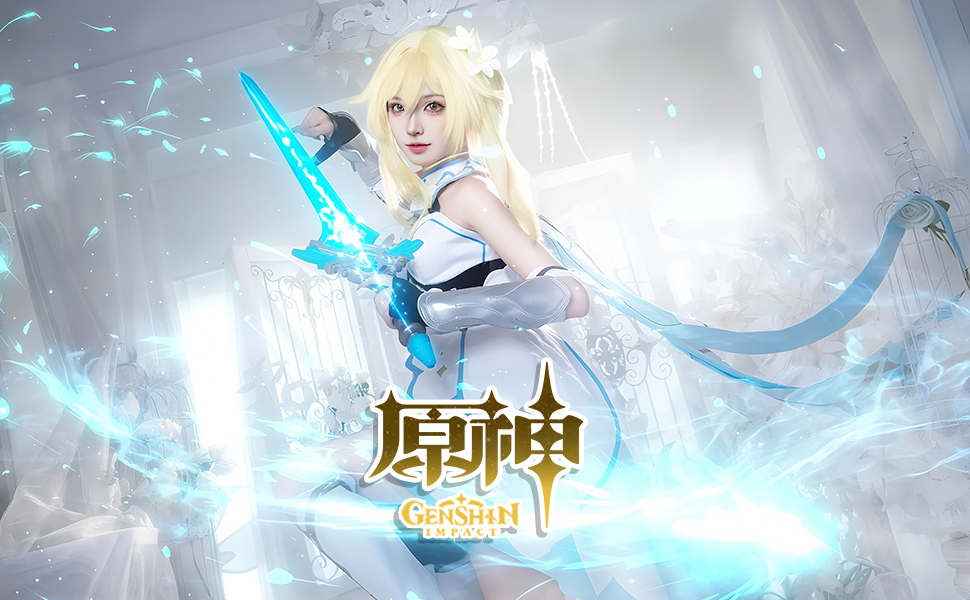 原神　蛍　コスプレ衣装　ウィッグ付き 原神 蛍 コスプレ衣装 ウィッグ付 即購入⭕️ 三分妄想 原神