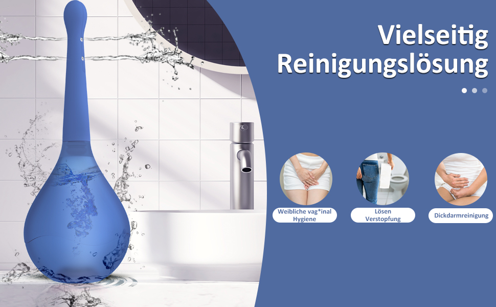 Analdusche Darmreinigung