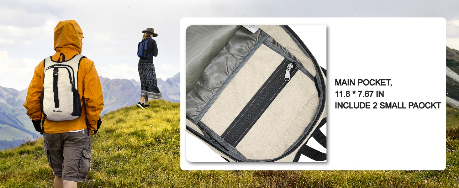 15L hiking day pack