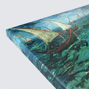 Sailing Boats Seascape Giclee Canvas Prints of Van Gogh