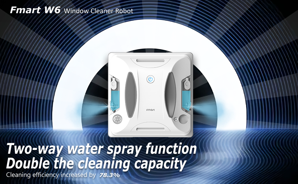 W6 window cleaner robot