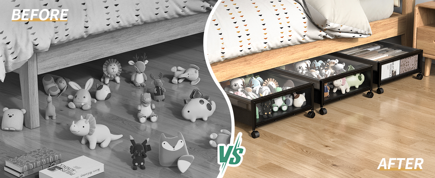 under bed storage