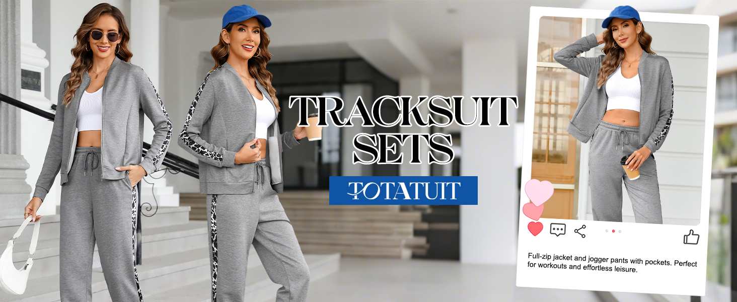 Women's Tracksuit Sets 2 Piece