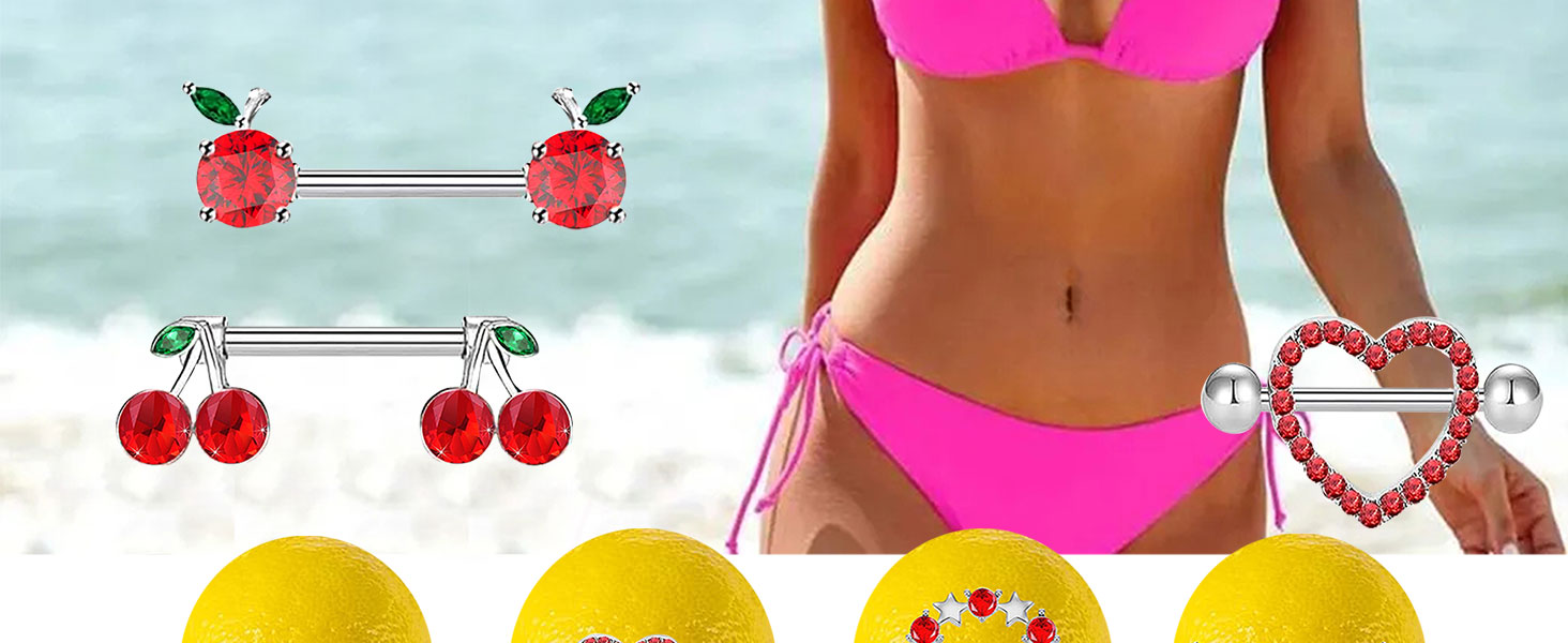 nipple piercing jewelry