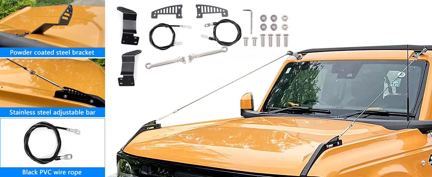Branching Apparatus Compatible with 2021 2022 2023 2024 New Ford Bronco