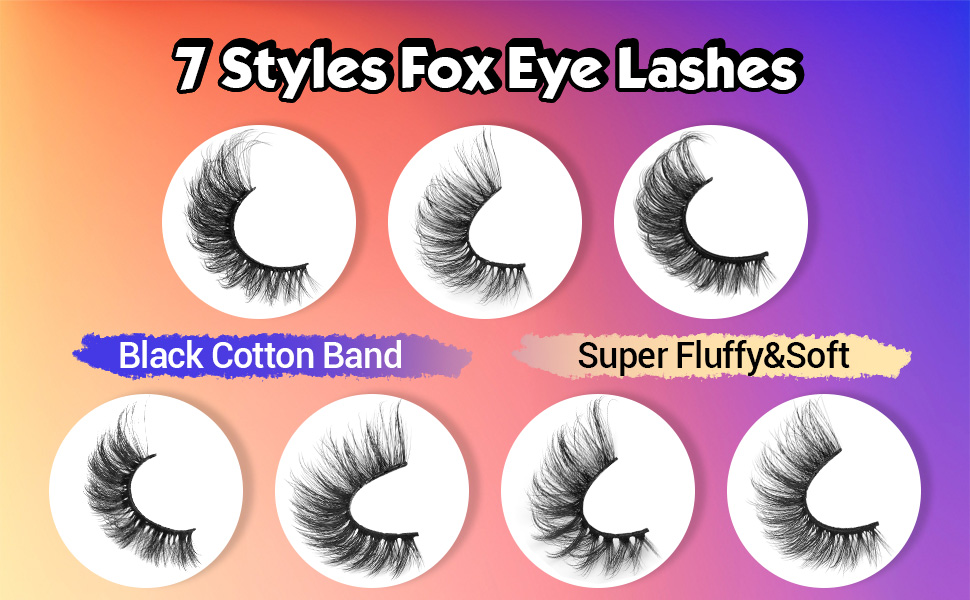 lvmixwig Fox Eye Lashes