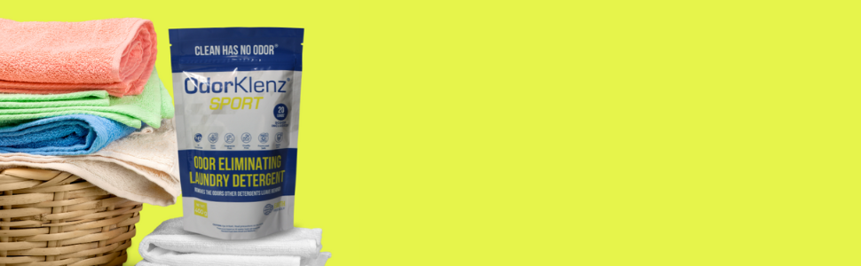 eliminate odors, sports detergent